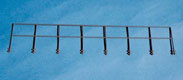 Steel Railing - 2pcs. of 17,5 x 3,2cm